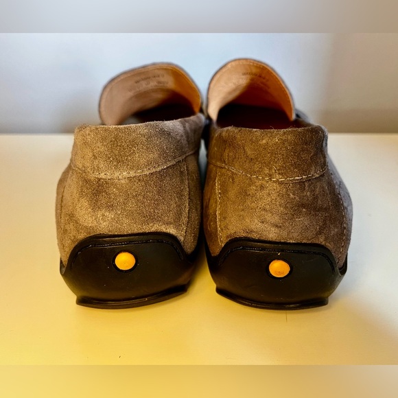 Samuel Hubbard Mens Sz 13 Free Spirit Gray Suede Casual Shoes Driving Moccasin - Picture 10 of 11